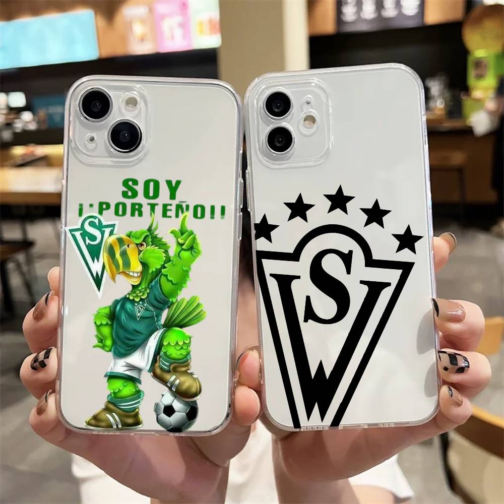 Street Fashion Store - เคสโทรศัพท์ Cool S-Santiago W-Wanderers-1892 สำหรับ iPhone17,16,15,14,13,12,11