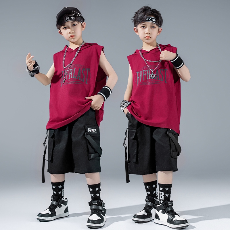 Street Fashion For Boy - Street Dance Performance ชุดสําหรับชาย Hip Hop