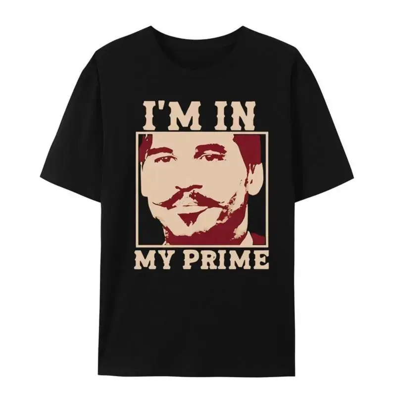 Street Fashion For Boy - [เสื้อยืดพิมพ์ลายวินเทจพรีเมียม 180 กรัม] Doc Holiday -I'M