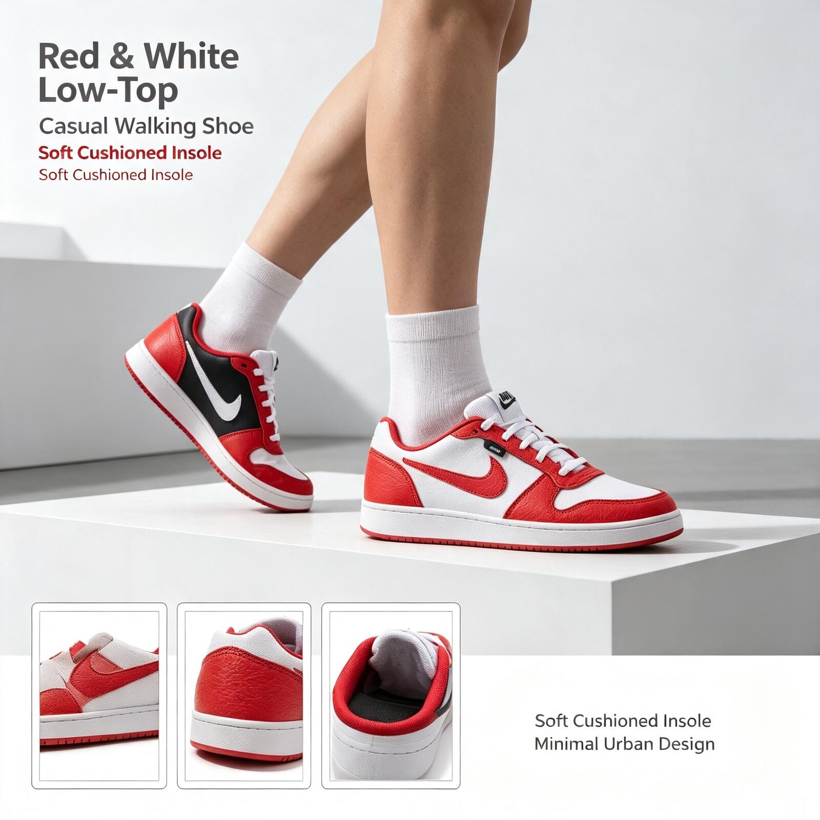 Street Fashion Nike - รองเท้าผ้าใบผู้ชาย Nike รุ่น Ebernon Low Prem