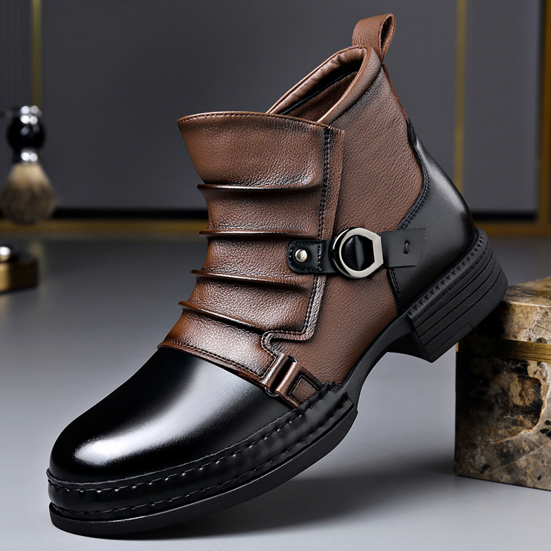 รองเท้าบูทข้อสั้นสไตล์เรโทรสำห - Street Fashion Designers บทวิจารณ์และราคา
