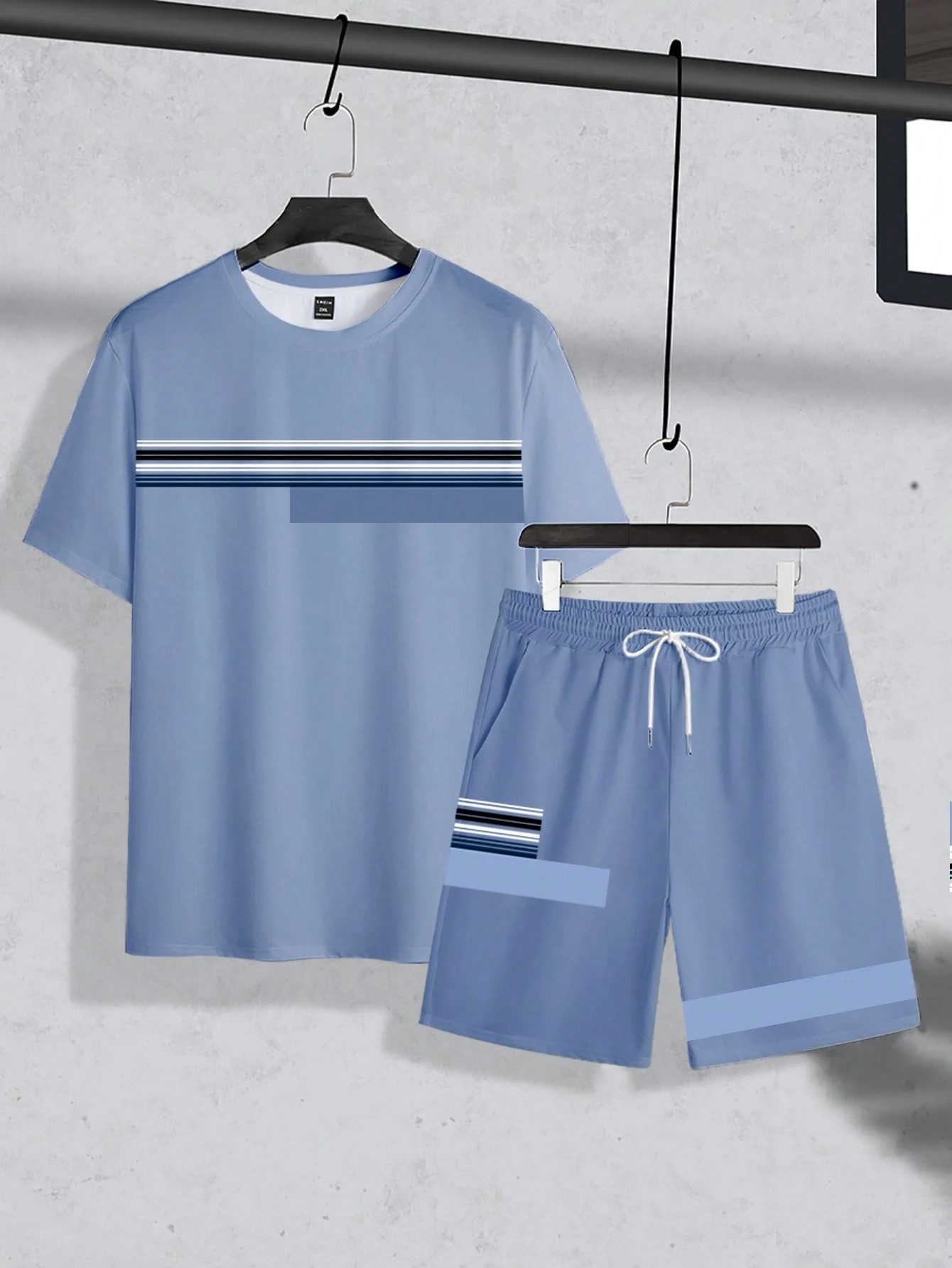 ชุดเซ็ตเสื้อยืดแขนสั้นและกางเก - Street Fashion Summer 2026 บทวิจารณ์และราคา