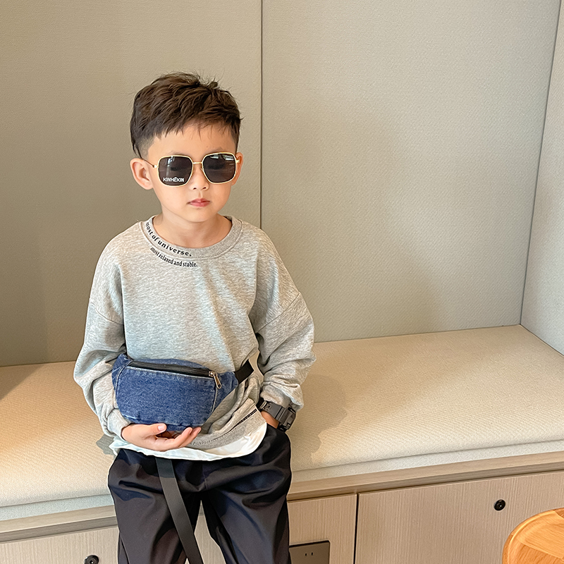 กระเป๋าคาดเอวเด็ก แฟชั่นยีนส์  - Street Fashion For Boy บทวิจารณ์และราคา