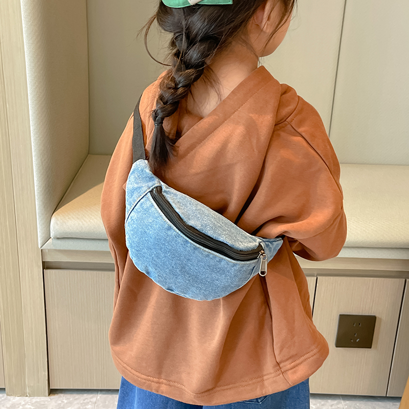 กระเป๋าคาดเอวเด็ก แฟชั่นยีนส์  - Street Fashion For Boy บทวิจารณ์และราคา