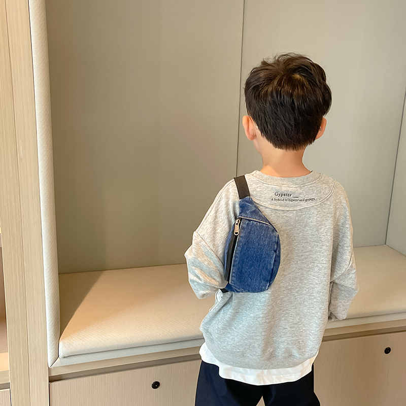 กระเป๋าคาดเอวเด็ก แฟชั่นยีนส์  - Street Fashion For Boy บทวิจารณ์และราคา