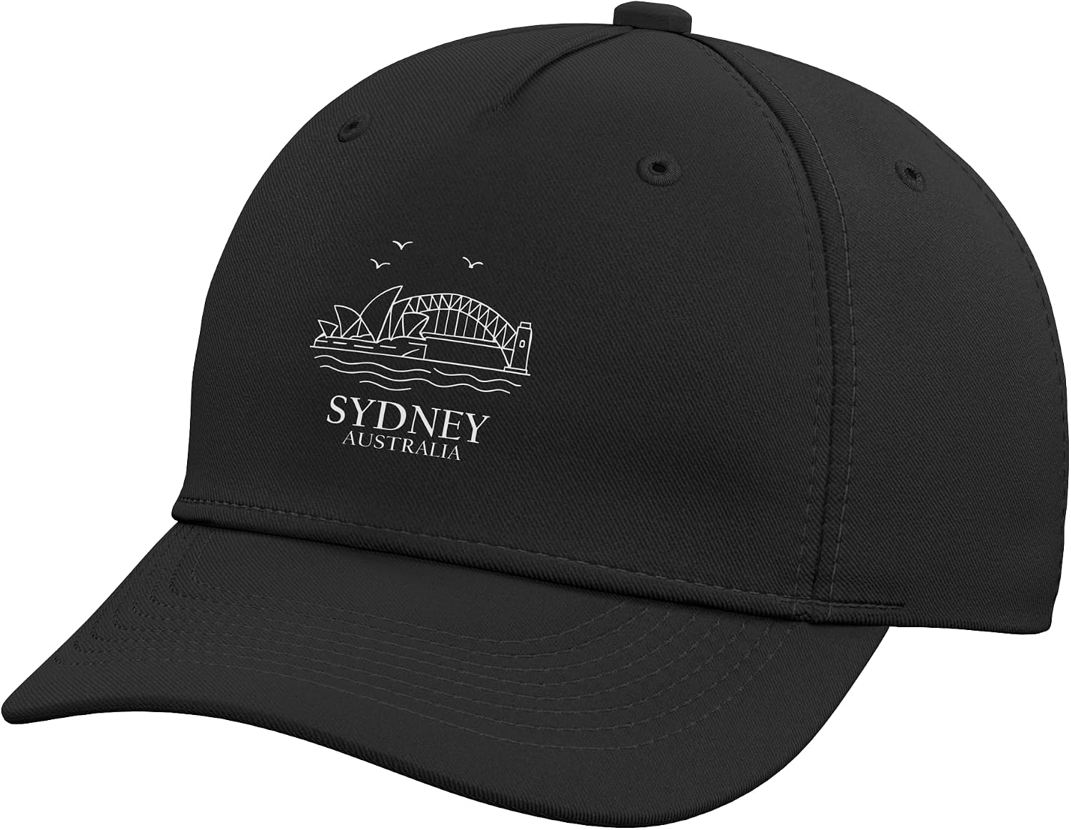 หมวกเบสบอลปรับได้ลายเส้นขอบเมื - Street Fashion Australia บทวิจารณ์และราคา