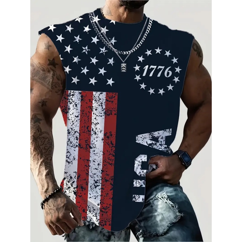 3D พิมพ์ American Flag เสื้อสํ - Street Fashion Usa บทวิจารณ์และราคา