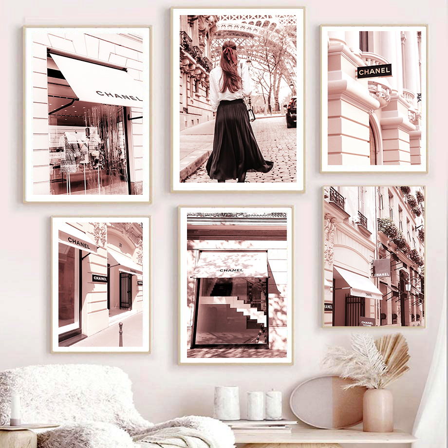 ภาพพิมพ์บนผ้าใบลายห้างสรรพสินค - Street Fashion Store บทวิจารณ์และราคา