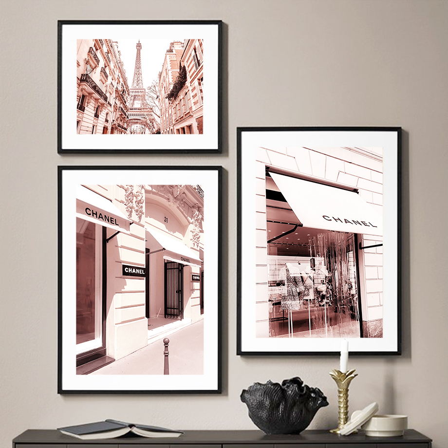 ภาพพิมพ์บนผ้าใบลายห้างสรรพสินค - Street Fashion Store บทวิจารณ์และราคา
