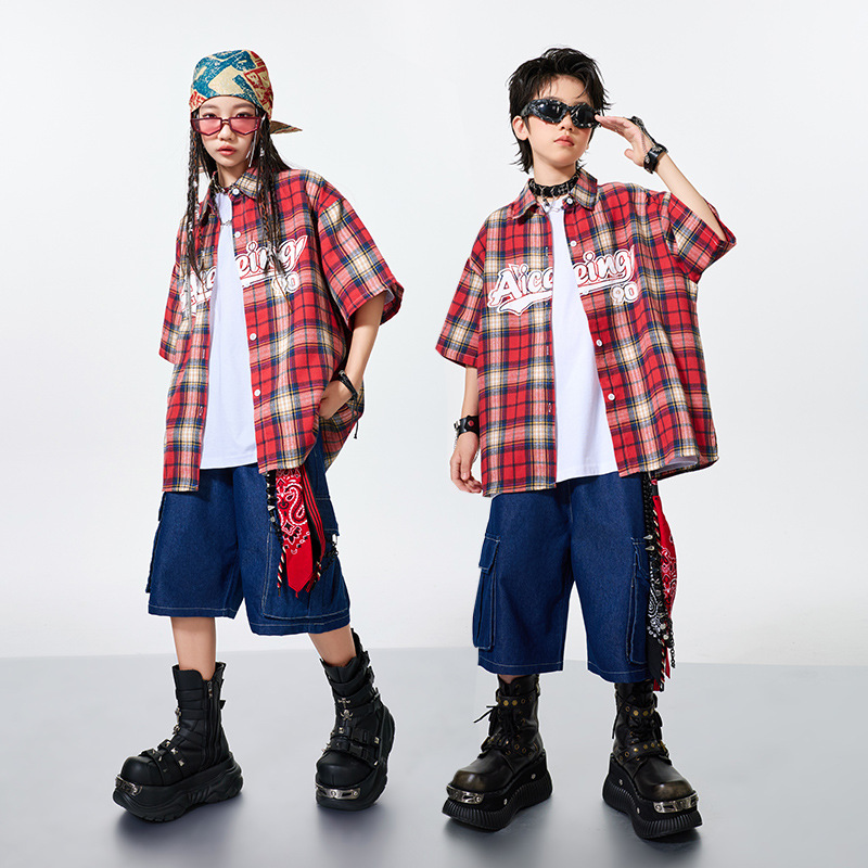 ชุดเต้นฮิปฮอปสำหรับเด็กผู้ชาย  - Street Fashion For Boy บทวิจารณ์และราคา