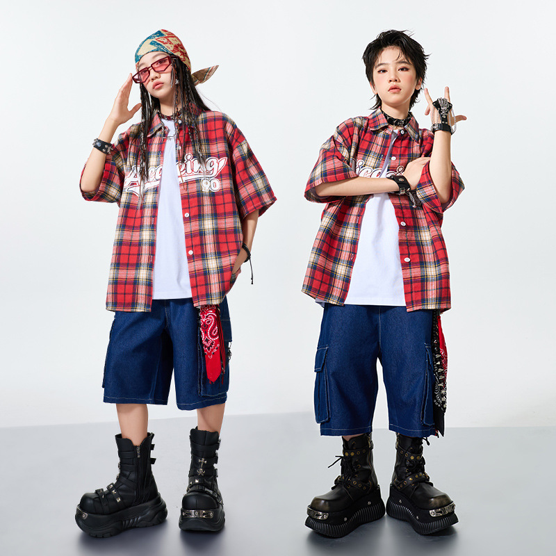 ชุดเต้นฮิปฮอปสำหรับเด็กผู้ชาย  - Street Fashion For Boy บทวิจารณ์และราคา