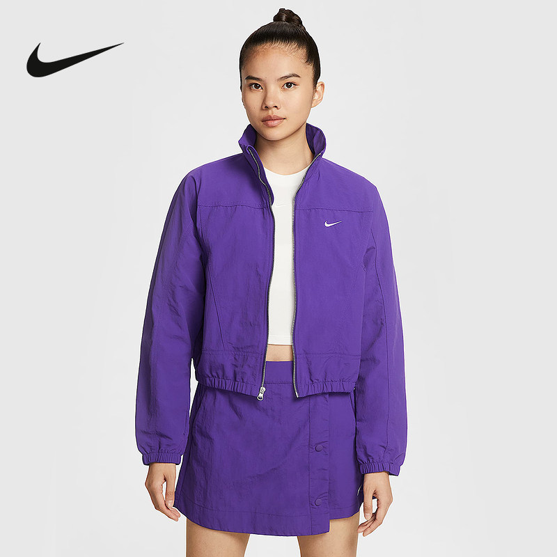 เสื้อแจ็คเก็ตกันลม Nike Woven  - Street Fashion Nike บทวิจารณ์และราคา