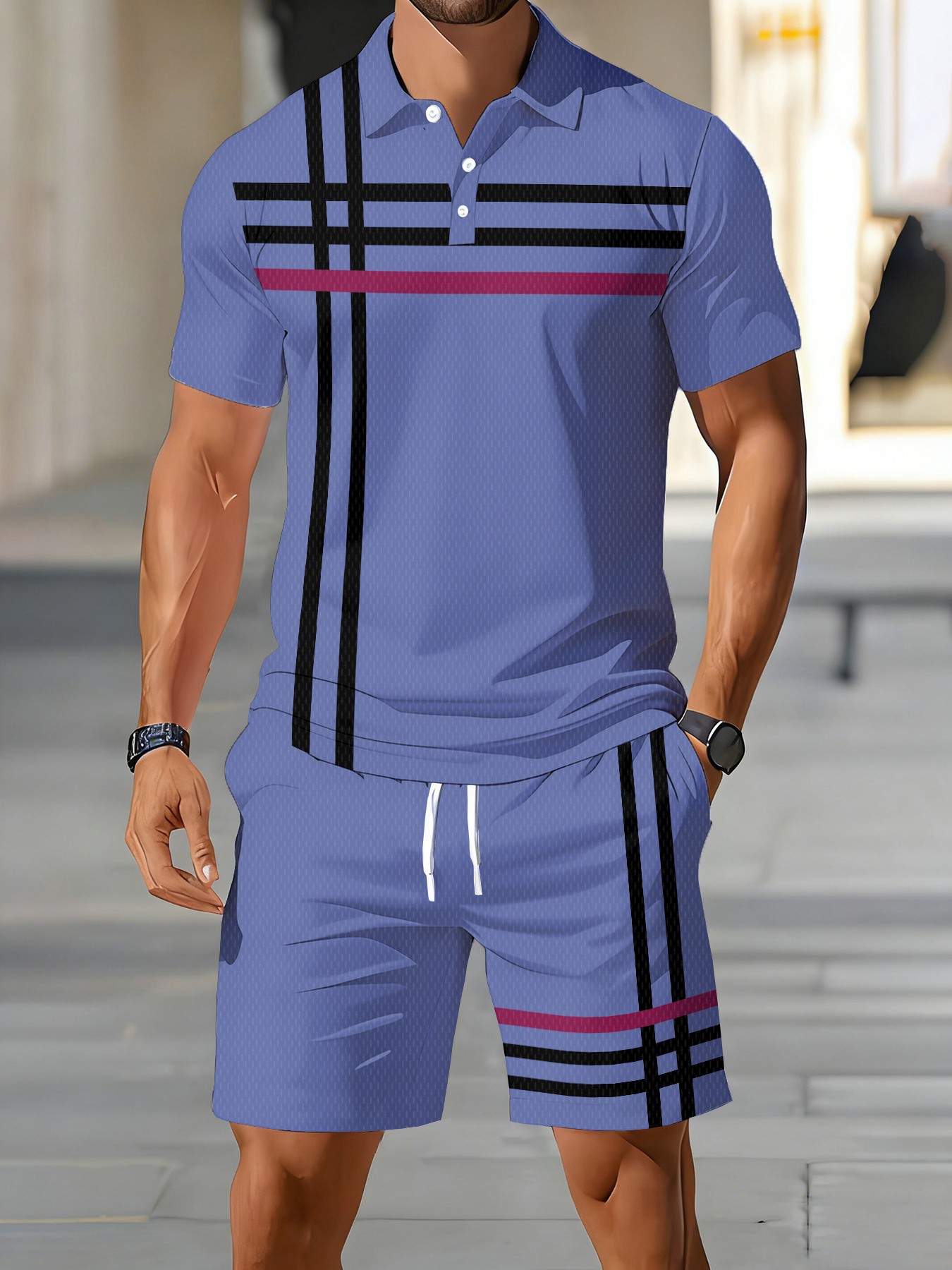ชุดเสื้อโปโลผู้ชายสไตล์อเมริกั - Street Fashion Summer 2026 บทวิจารณ์และราคา