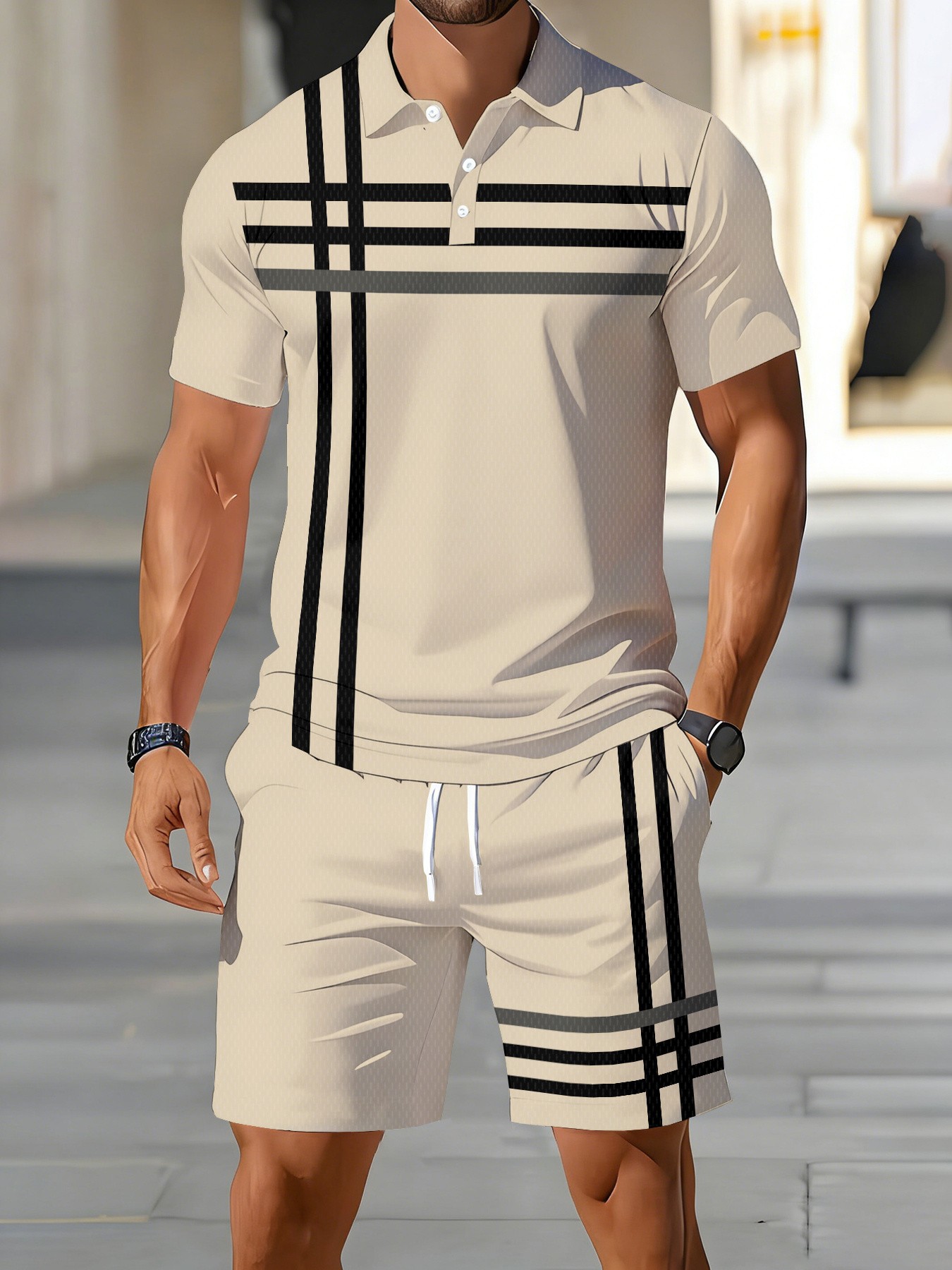 ชุดเสื้อโปโลผู้ชายสไตล์อเมริกั - Street Fashion Summer 2026 บทวิจารณ์และราคา