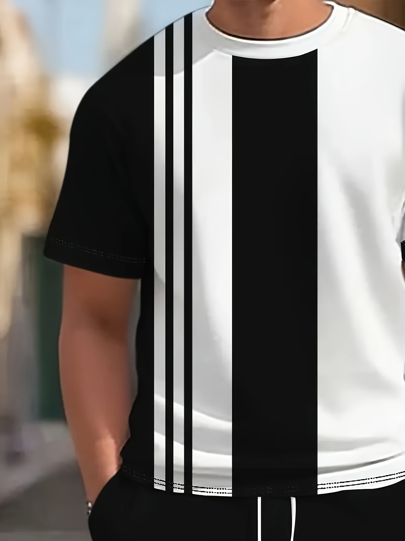 ชุดเซ็ตเสื้อแขนสั้นกางเกงขายาว - Street Fashion Summer 2026 บทวิจารณ์และราคา