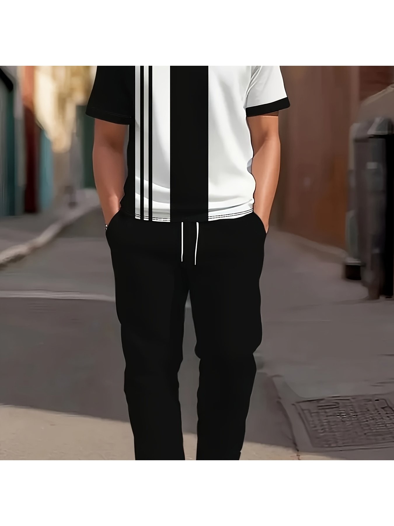 ชุดเซ็ตเสื้อแขนสั้นกางเกงขายาว - Street Fashion Summer 2026 บทวิจารณ์และราคา