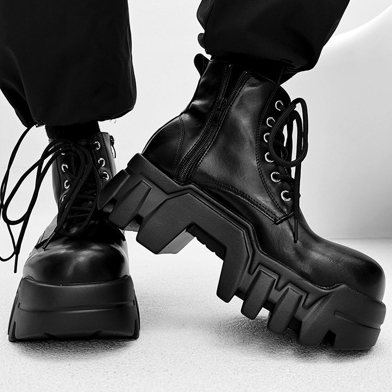 รองเท้าบูทแฟชั่นหรูหราสำหรับผู - Street Fashion Designers บทวิจารณ์และราคา
