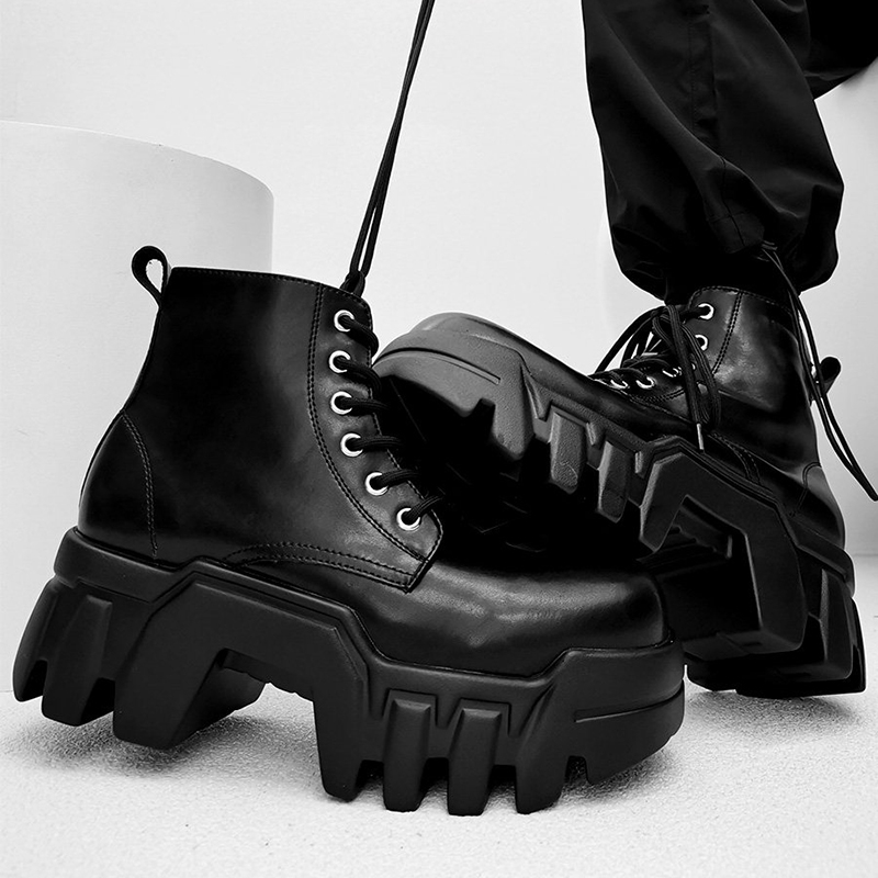 รองเท้าบูทแฟชั่นหรูหราสำหรับผู - Street Fashion Designers บทวิจารณ์และราคา