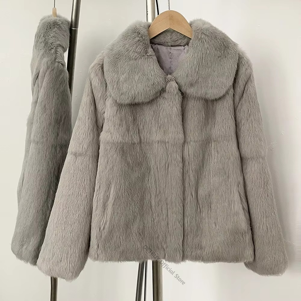 เสื้อโค้ทขนสัตว์แท้ แจ็คเก็ตขน - Street Fashion Store บทวิจารณ์และราคา