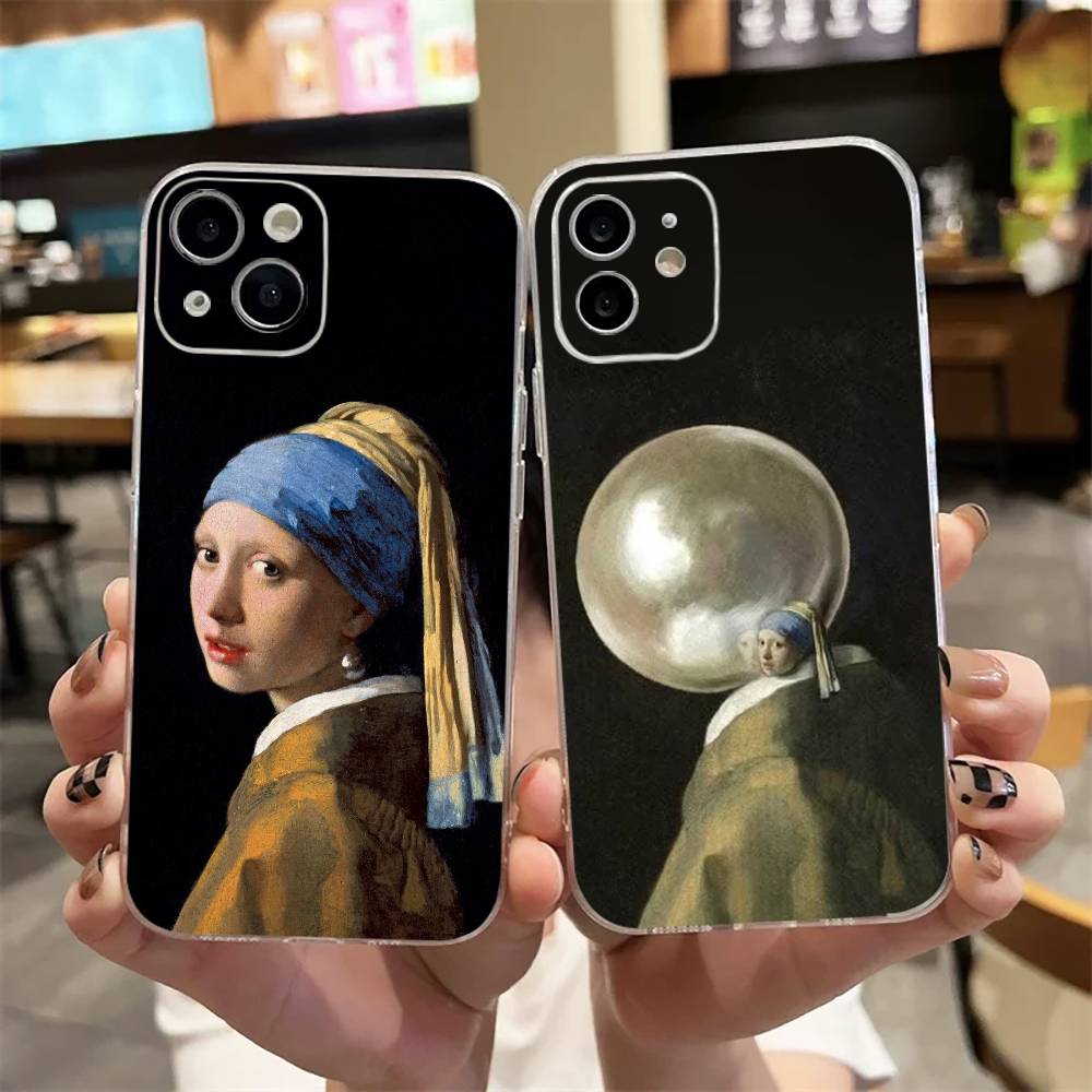 เคสโทรศัพท์ลายสาวน้อยกับต่างหู - Street Fashion Store บทวิจารณ์และราคา